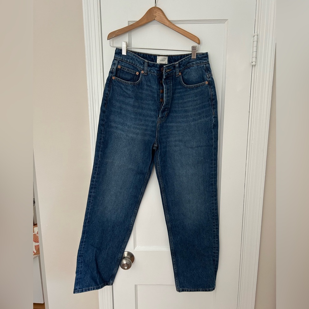 Doen Straight Leg Jeans - Deep Blue